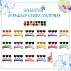 Candle Dye Set  16 Colors Candle Wax Dye For Candle Making  Bulk Soy Wax Dyei   