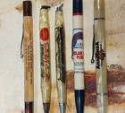 Vintage Advertising Mechanical Pencil Lot Anaconda Wire Polar Bear Flour Pacific