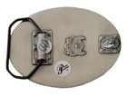 Pewter American Eagle Belt Buckle Silver Tone Great American Products