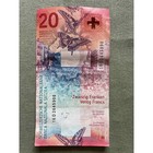 Swiss 20 Francs Circulated Banknote Franc Bill Switzerland Chf