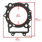 Cylinder Head Gasket For Arctic Cat Prowler Xt 650 H1 Automatic 4x4 2006-2009