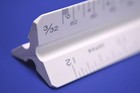 Architect Drafting Three-sided Drafter s Ruler W  10 Scales 