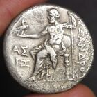 Alexander The Great Tetradrachm Ancient Greek Silver Coin 212bc Zeus Hercules