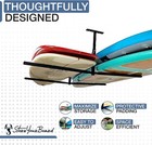 Standup Paddle Board And Surfboard Garage Storage Rack adjustable Ceiling Mount