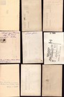 Vintage Photograph   Postcard Lot Of 50 Mixed Family Portraits Us   Europe