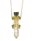 Harry Potter House Animal Gem Stone Pendant Necklace - All 4 Houses Available