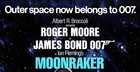 Moonraker   1979  Restored  27 x41  One Sheet - James Bond 007 Movie Poster 
