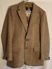 Harris Tweed 100  Scottish Wool Vintage Blazer