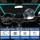 Windshield Sun Shade For 2012-2019 2021-2026 Dodge Ram 1500  Car Front Window   