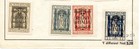 Fiume 1924 Scott 184-192 Complete Set Of 9 Regno D italia Overprints Mint Hinged