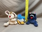 Lot Of 3 Vintage 1998 Meanies Series 2 Not Beanie Babies But Way Cooler