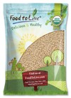 Organic Pearl Barley     Non-gmo  Kosher  Raw  Vegan     By Food To Live