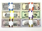 600 Bills Fake Money Movie Youtube Monopoly Games Learn  1  5  10  20  50  100 s