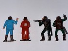 Vtg 4 1960 s Mpc Planet Of The Apes Painted Plastic Figures Cornelius Dr Zira