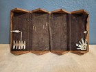 1889 Singer Sewing Machine Oak Folding Wood Puzzle Box Dovetails