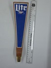  vintage   Miller Lite Wooden Beer Tap Handle 10 5   