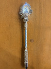 Disney Cinderella Light-up  Wand Cast Metal Satin Ribbon Handle 15 
