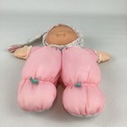 Fisher Price Puffalumps Kids Soft Body Baby Doll Stuffed Toy Pink Vintage 1991