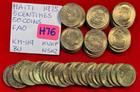 H76 Haiti  50 Coins From Mint Bag - 5 Centimes 1975  Fao  Km 119  Bu