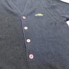 0177 Vintage Sears Braggin Dragon Black Cardigan