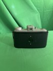 Kodak Pony 828 Vintage Film Camera Silver black W  Brown Leather Case   Strap