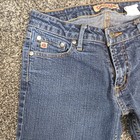 Paris Blues Boot Cut Denim Jeans Girls Size 5 Blue Medium Wash 5 Pocket Low Rise