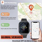 Elderly 4g Gps Smart Watch Waterproof Senior Real-time Tracking Phone Video Call