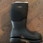 Hisea Men s Rain Boots Rubber Neoprene Waterproof Fishing Hunting Working Boots