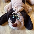 Vintage 1985 Tonka Pound Puppies Puppy Large 18    Tan Brown Plush Stuffed Animal