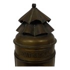Vintage Brass Boat Signal Oil Lamp Marine Nautical Navigation Lantern