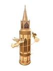 Mr  Christmas 14  Cathedral Table Piece Tree Topper Light   Motion Vintage