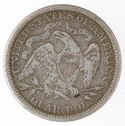 1875 Seated Liberty Quarter  b3268 