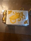 Vintage Gold Zell Fifth Avenue Vanity Carryall Compact Coin Lipstick Holder box