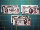1891 Silver Certificates Complete Set Reproduction Us Currency Paper Money Copy
