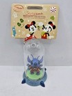 2016 Disney Store Stitch Experiment 626 Sketchbook Glass Dome Ornament Nwt