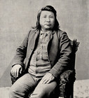1890 Umatilla Indian Chief - Oregon Native Americans Printed Photo - Original