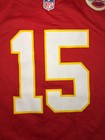 Nike Kansas City Chiefs Patrick Mahomes  15 Jersey Mens Large Red Sports V Neck