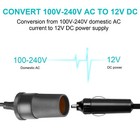 110v Ac To 12v 5a 10a Car Converter Cigarette Lighter Socket 60w Power Adapter