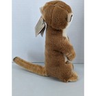 Miyoni Meerkat 10  Plush By Aurora World Stuffed Animal Leather Tag New
