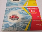 2 Vintage 1956 Willys Jeep Truck Brochures  Mailers