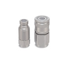1 4    Flat Face Hydraulic Quick Couplers Set - 3 8    Sae Thread