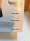 Cuisinart Model Cek-40 Electric Knife  Two Blades  Stand  Works