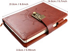 Diary With Lock  Refillable Journal With Lock Diary Organizer With Pen  Vintage