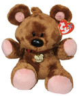 Ty Beanie Buddy Pooky The Bear  garfield  8 Inch  Mwnmt Plush Stuffed Animal Toy