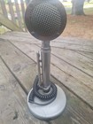 Vintage Astatic D-104 Microphone With Astatic Stand Ugb Radio Musician Broadcast