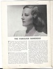 Tallulah Bankhead   the Little Foxes   Playbill  1940  Broadway  Lillian Hellman