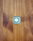 Vintage Avon Jeweled Rhinestones Lipstick Holder Tube - Gold Color