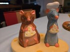 Disney Store Ratatouille Emile Ceramic Salt And Pepper Cheese Has One Chip