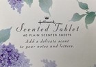 Vtg Hallmark Lightly Scented Tablet  40 Deep Lavender Writing Sheets  New unused