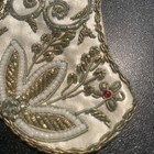Vintage 1950   s Beaded Collar  Baar   Bearps  Inc   Hand Made In India 